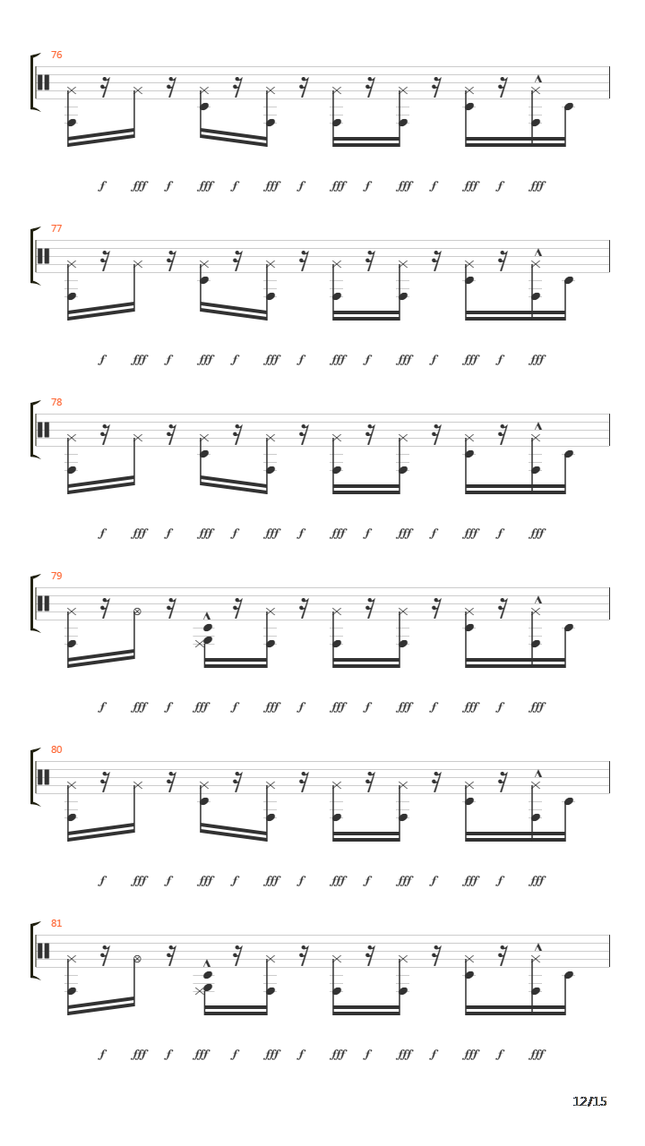 Rest My Chemistry吉他谱