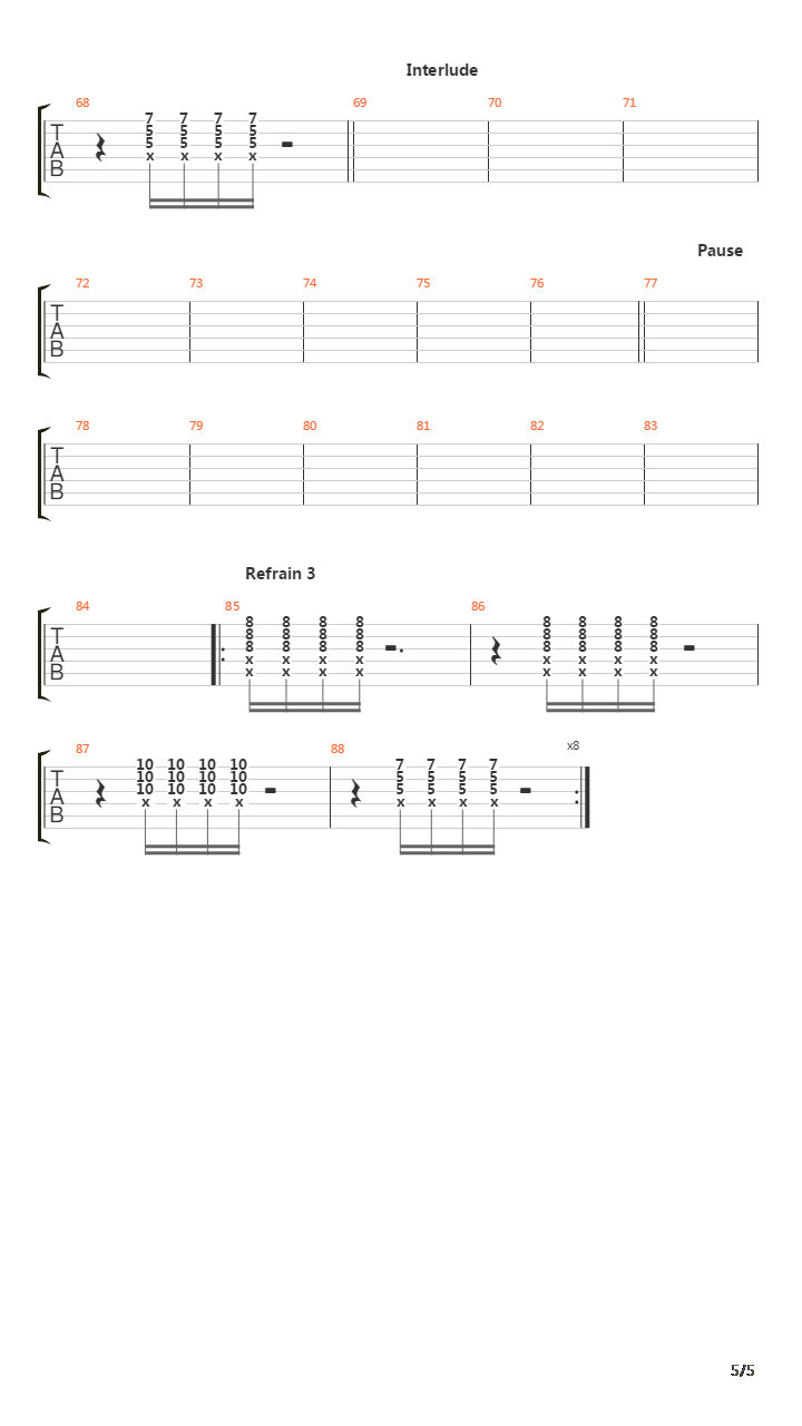 Alright吉他谱