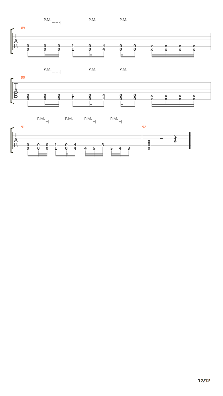 Hm2吉他谱