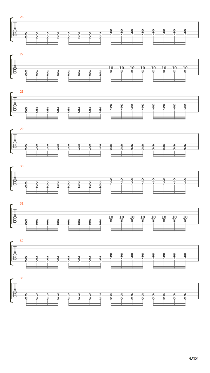 Hm2吉他谱