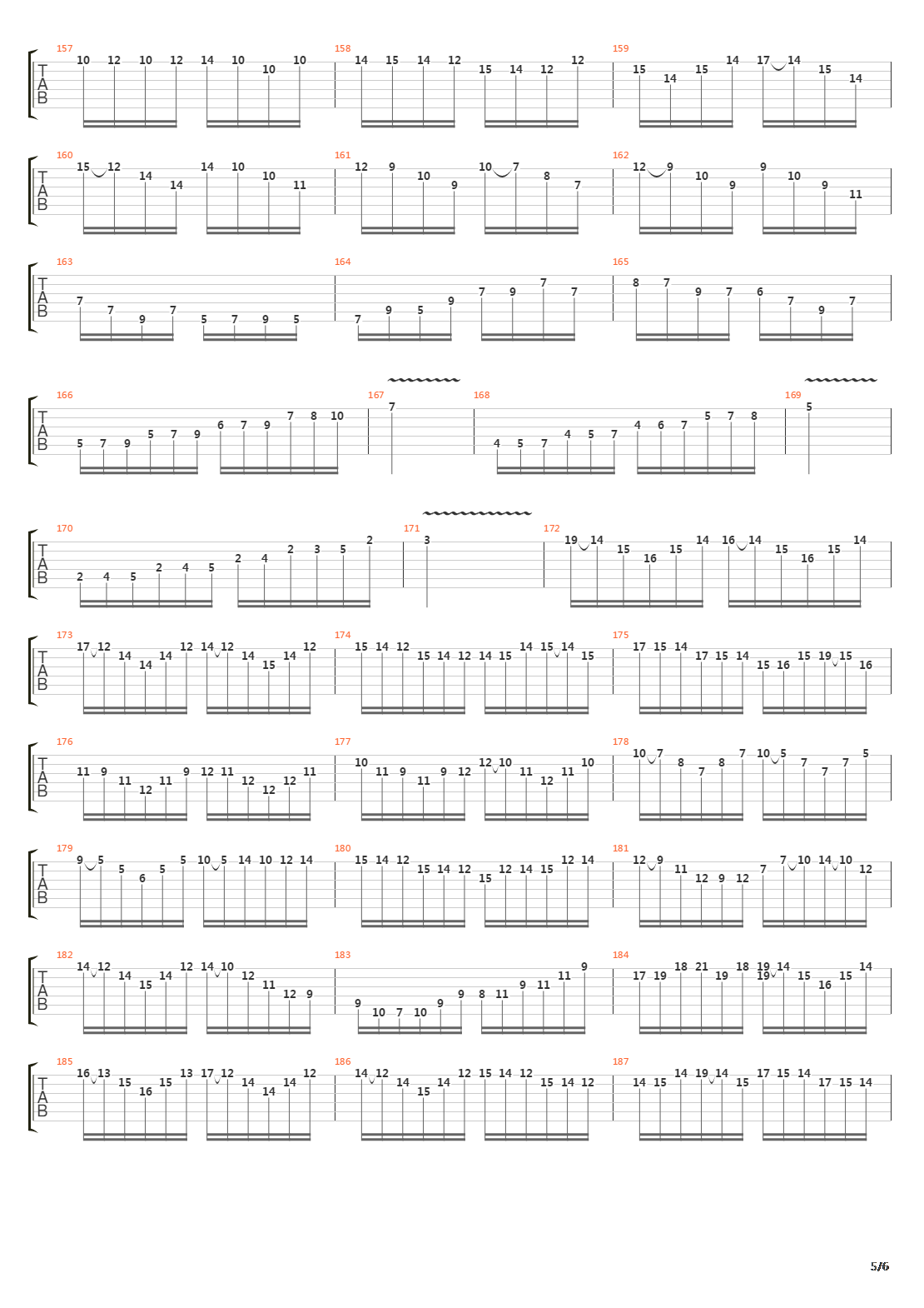 Air吉他谱