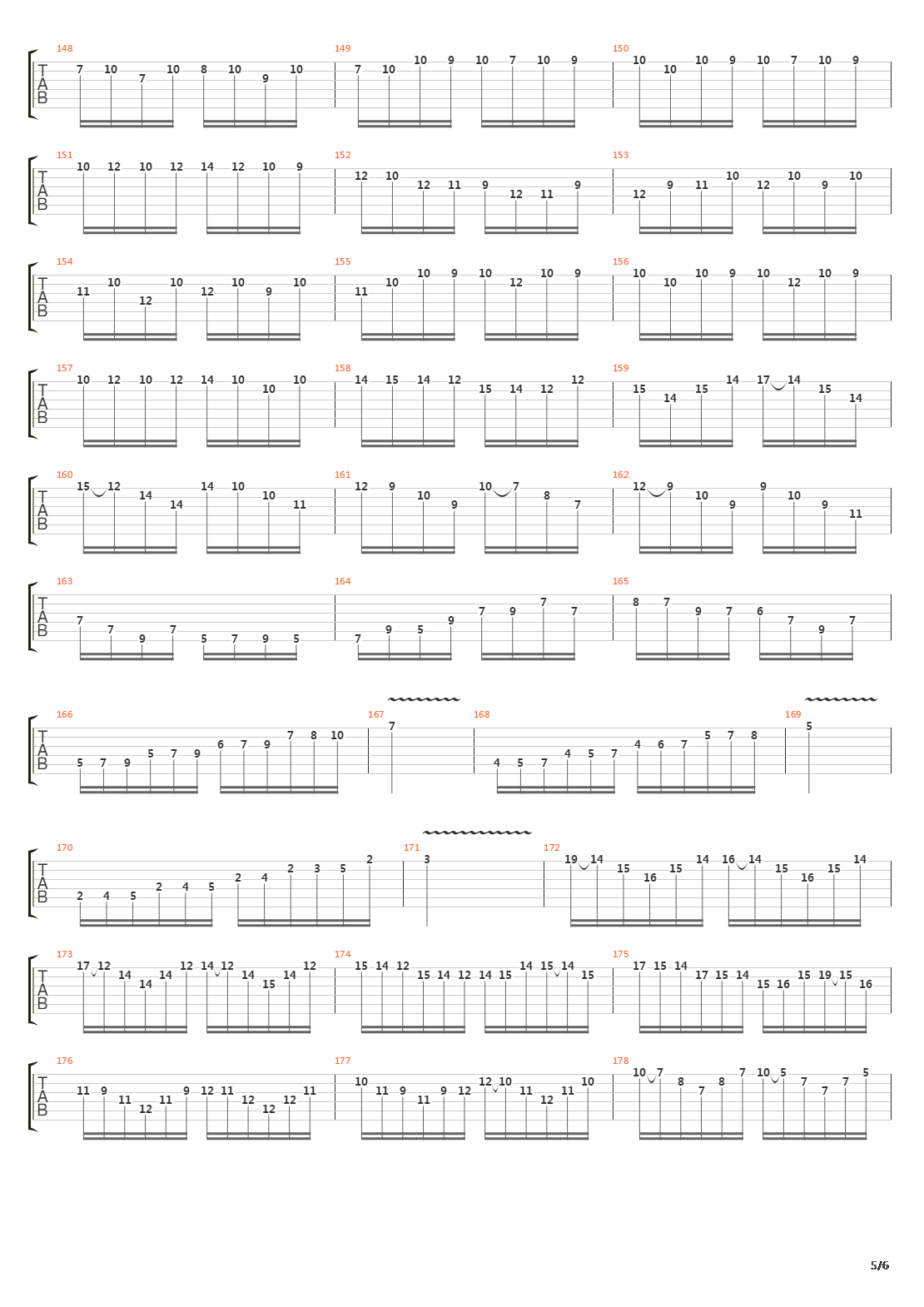 Air吉他谱