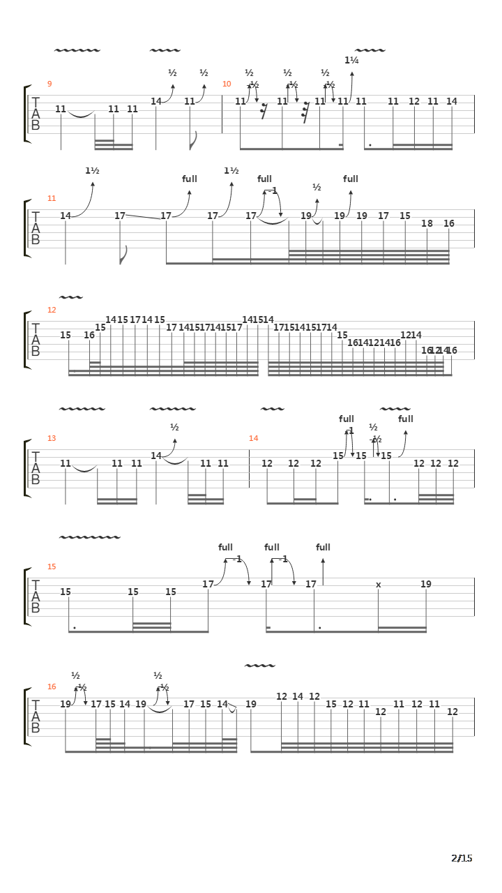 Altitudes吉他谱