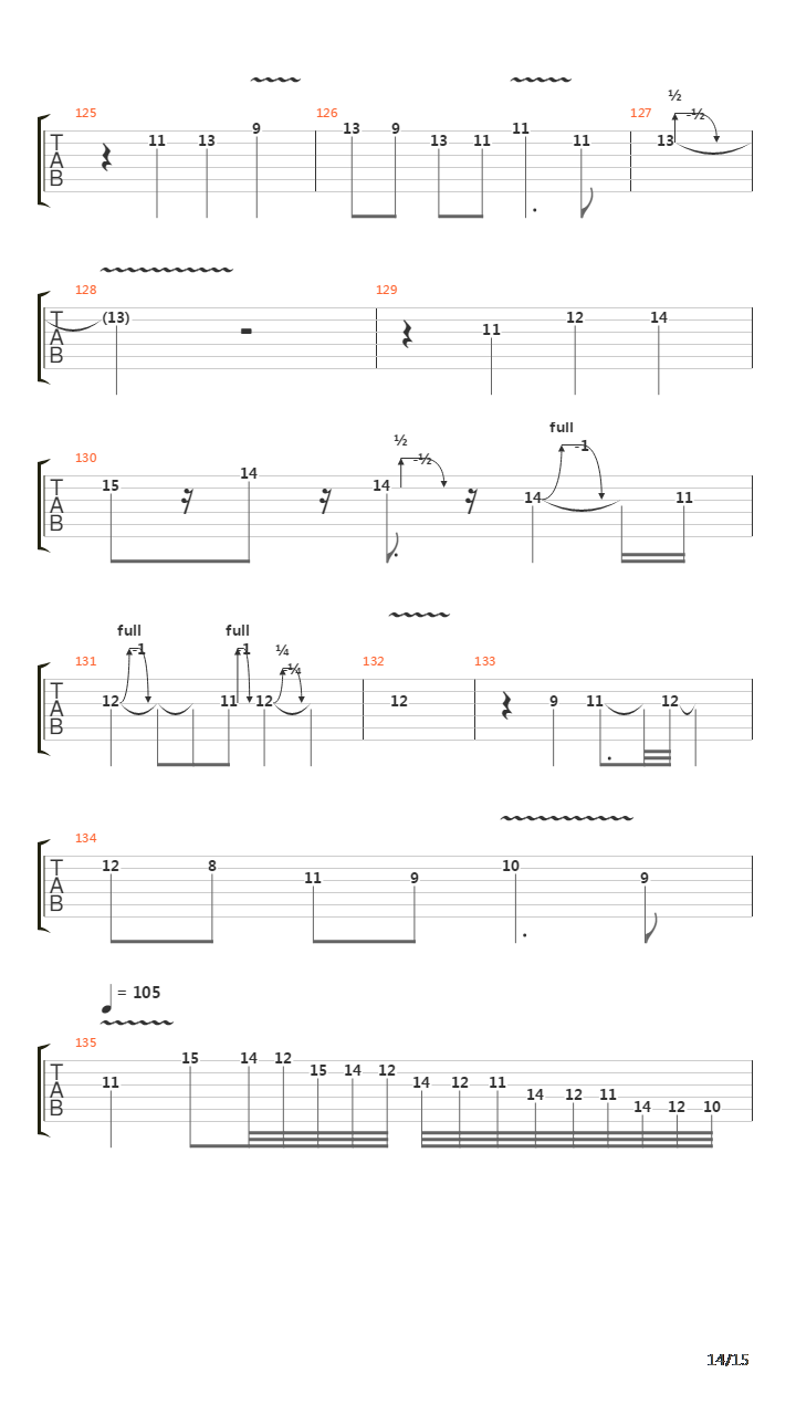 Altitudes吉他谱