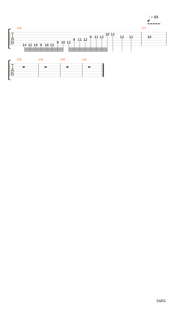 Altitudes吉他谱