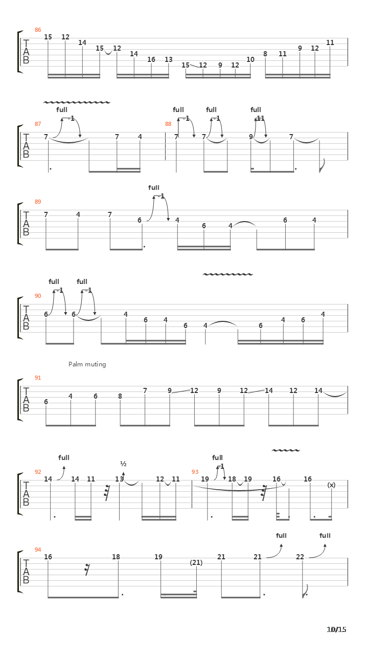 Altitudes吉他谱