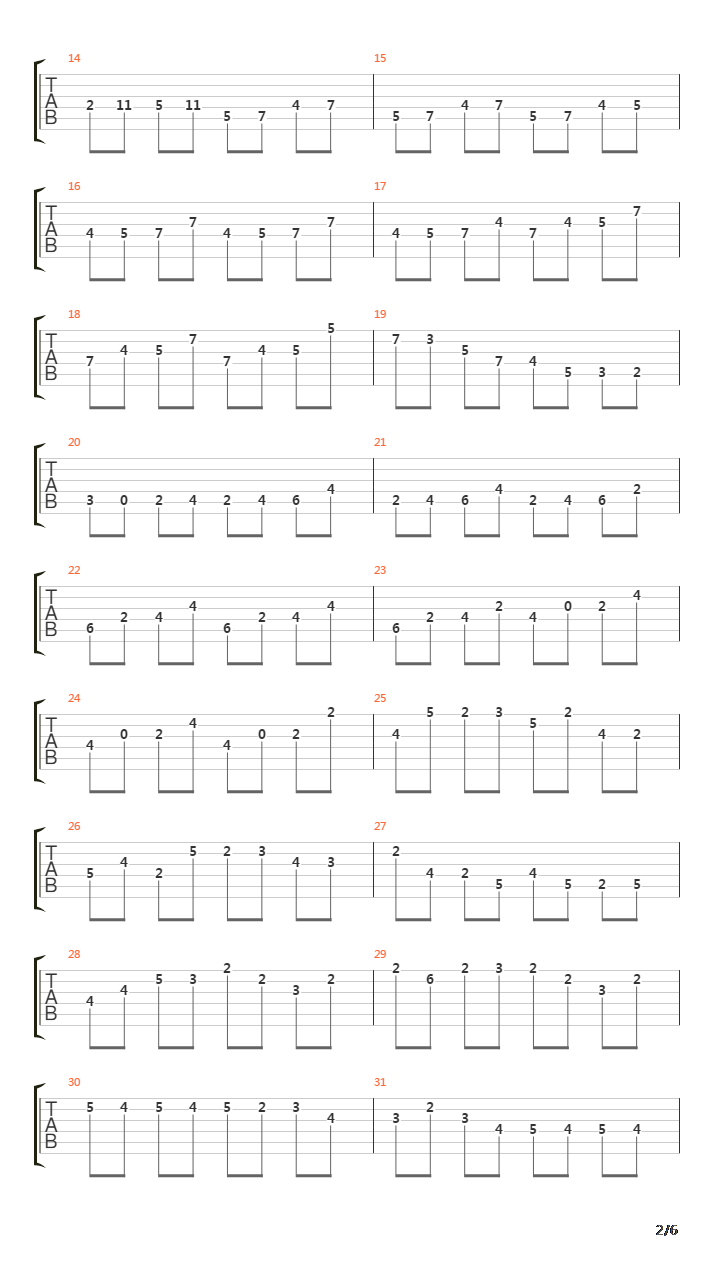 Prelude In E From 4th Lute Suite吉他谱