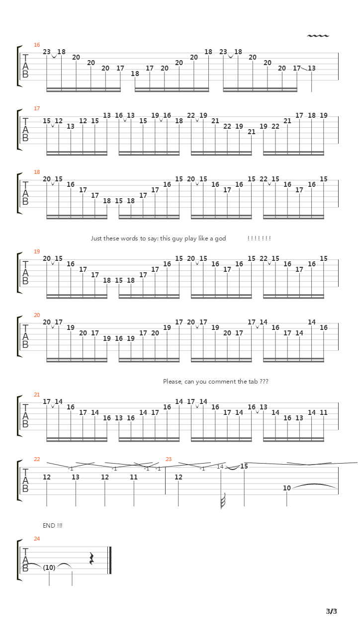 Serrana吉他谱