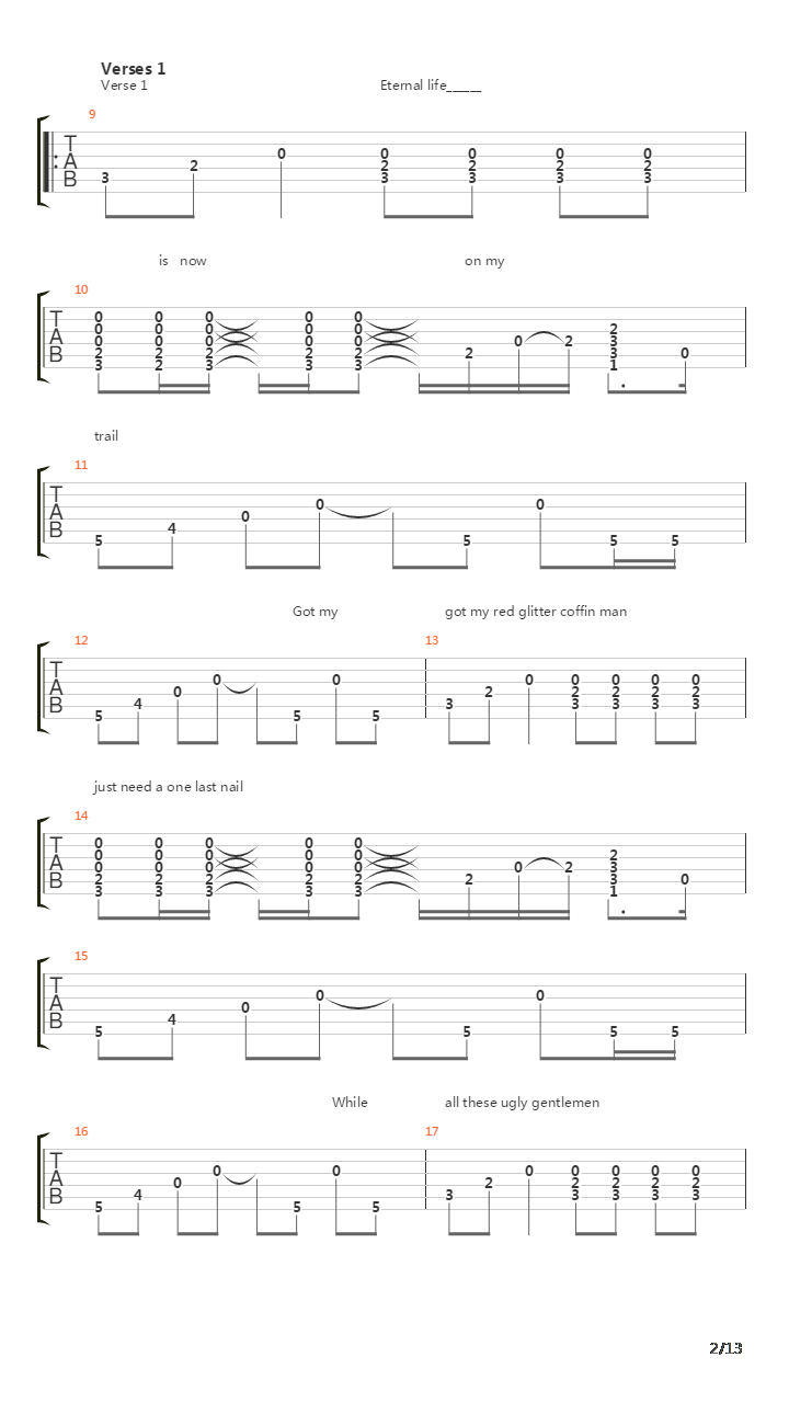 Eternal Life吉他谱
