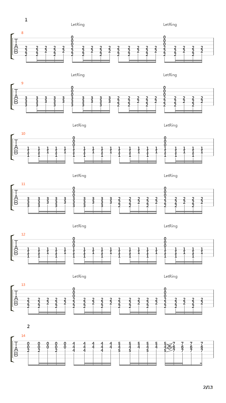 Grace吉他谱