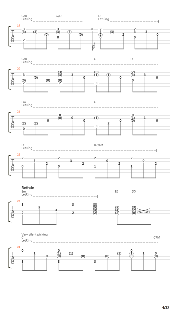 Hallelujah吉他谱