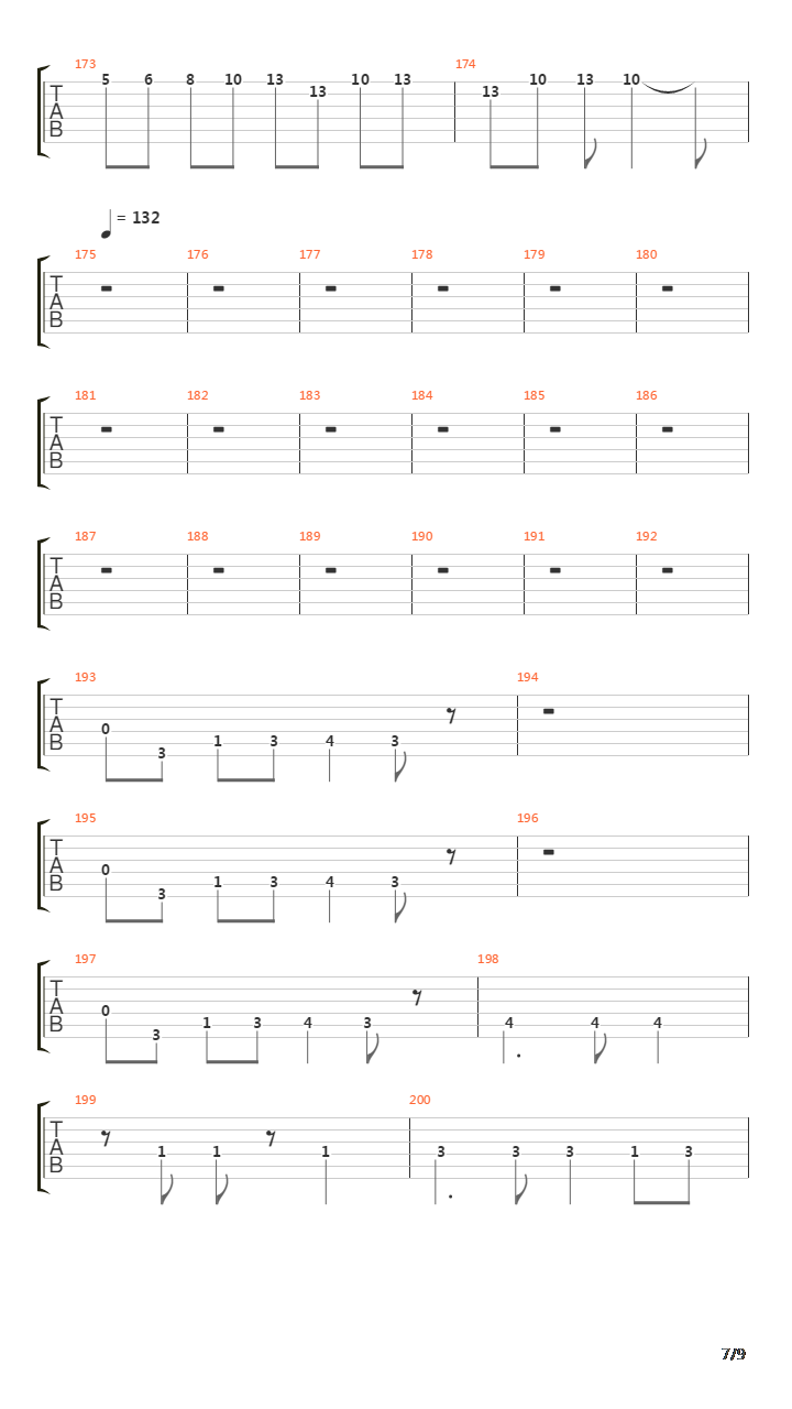 Aqualung吉他谱