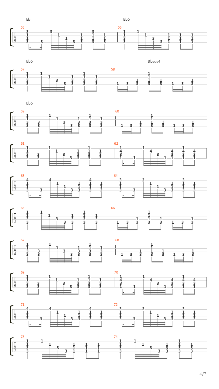 Christmas Song吉他谱