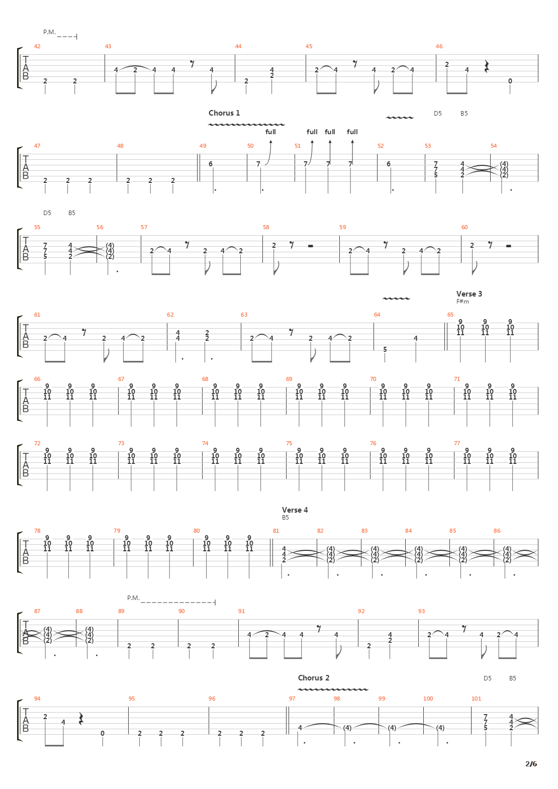 Slow Train吉他谱