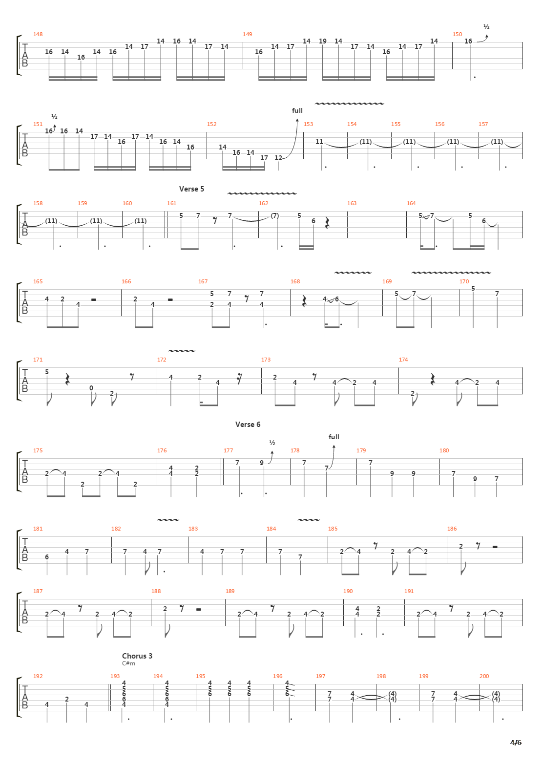 Slow Train吉他谱