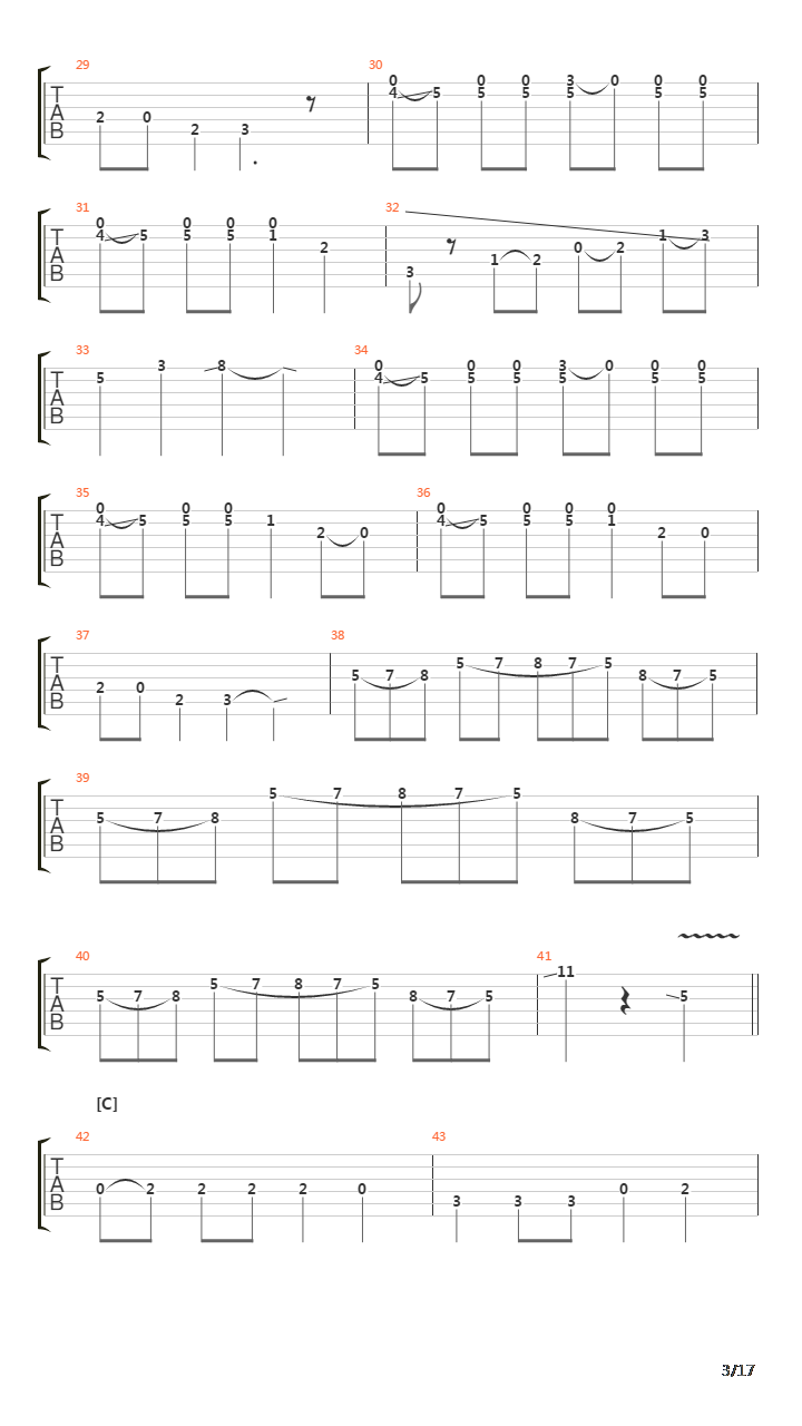 Fiddlers吉他谱