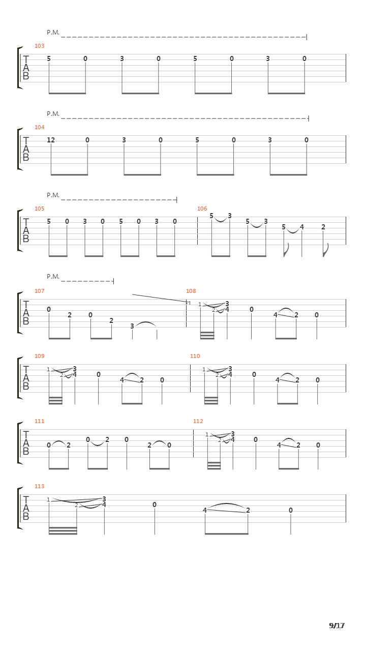 Fiddlers吉他谱