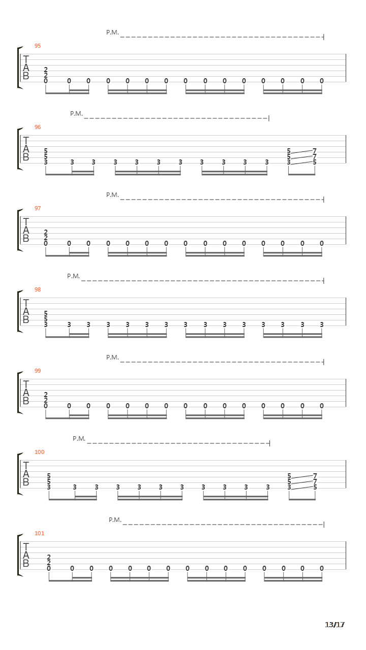 Perineum吉他谱