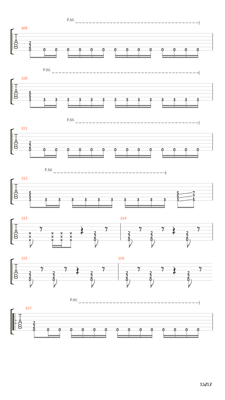 Perineum吉他谱