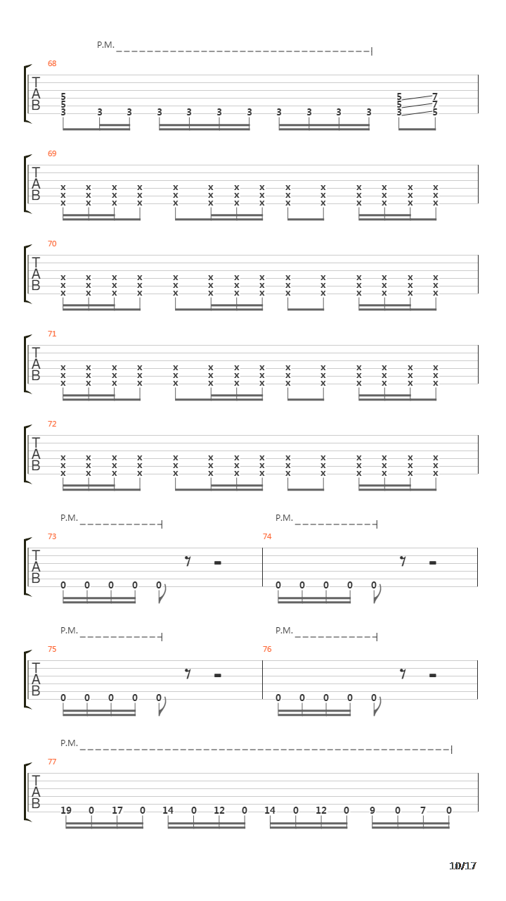 Perineum吉他谱