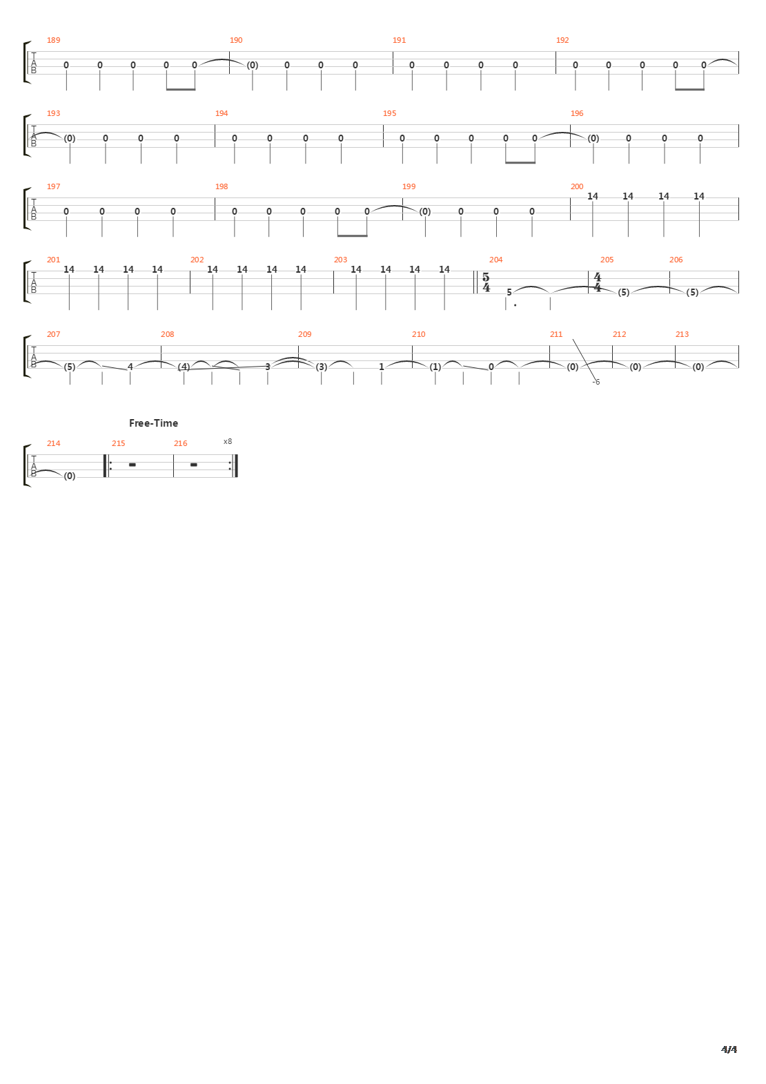 Pulling Strings吉他谱