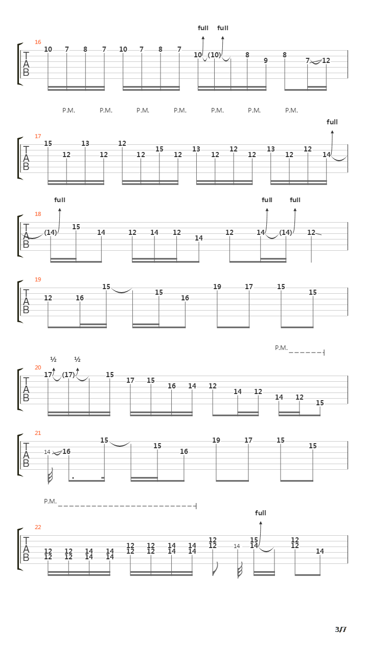 Salt Creek吉他谱