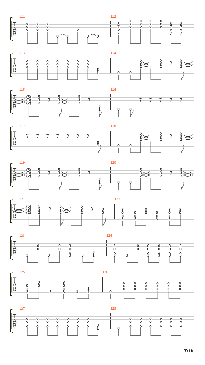 Sounds Of Impalement吉他谱