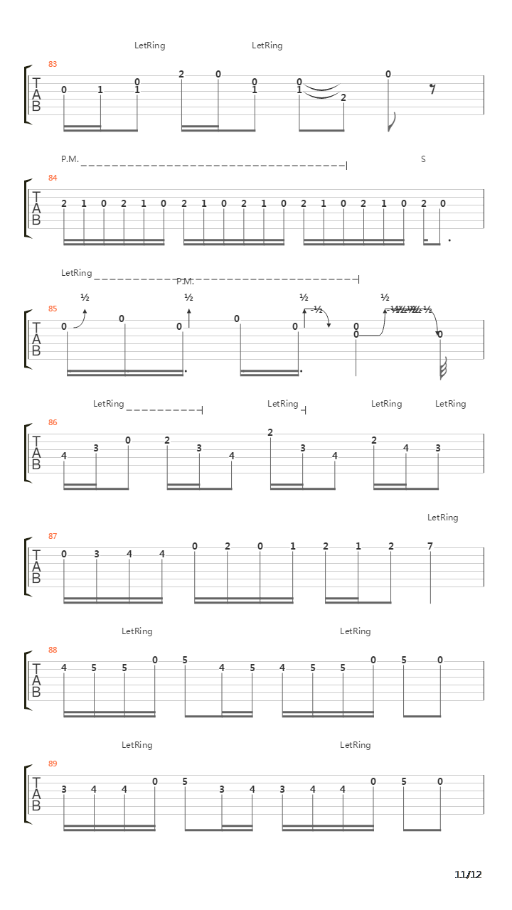 Steel Guitar Rag吉他谱