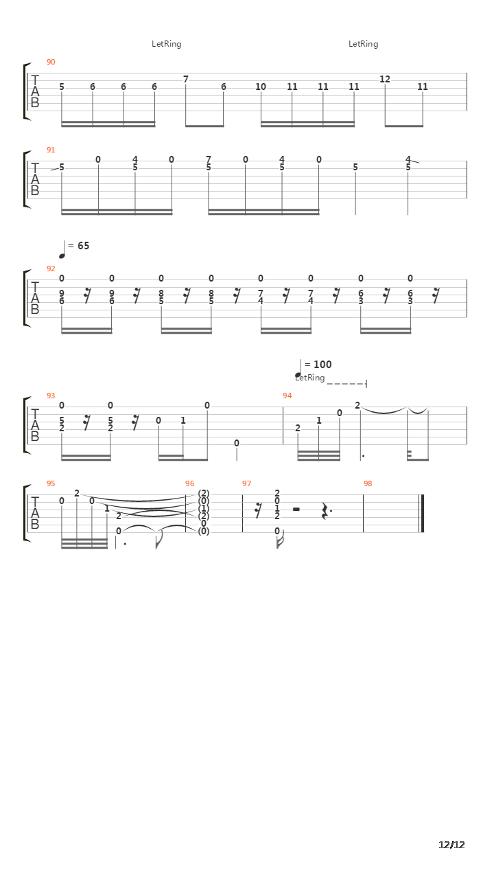 Steel Guitar Rag吉他谱