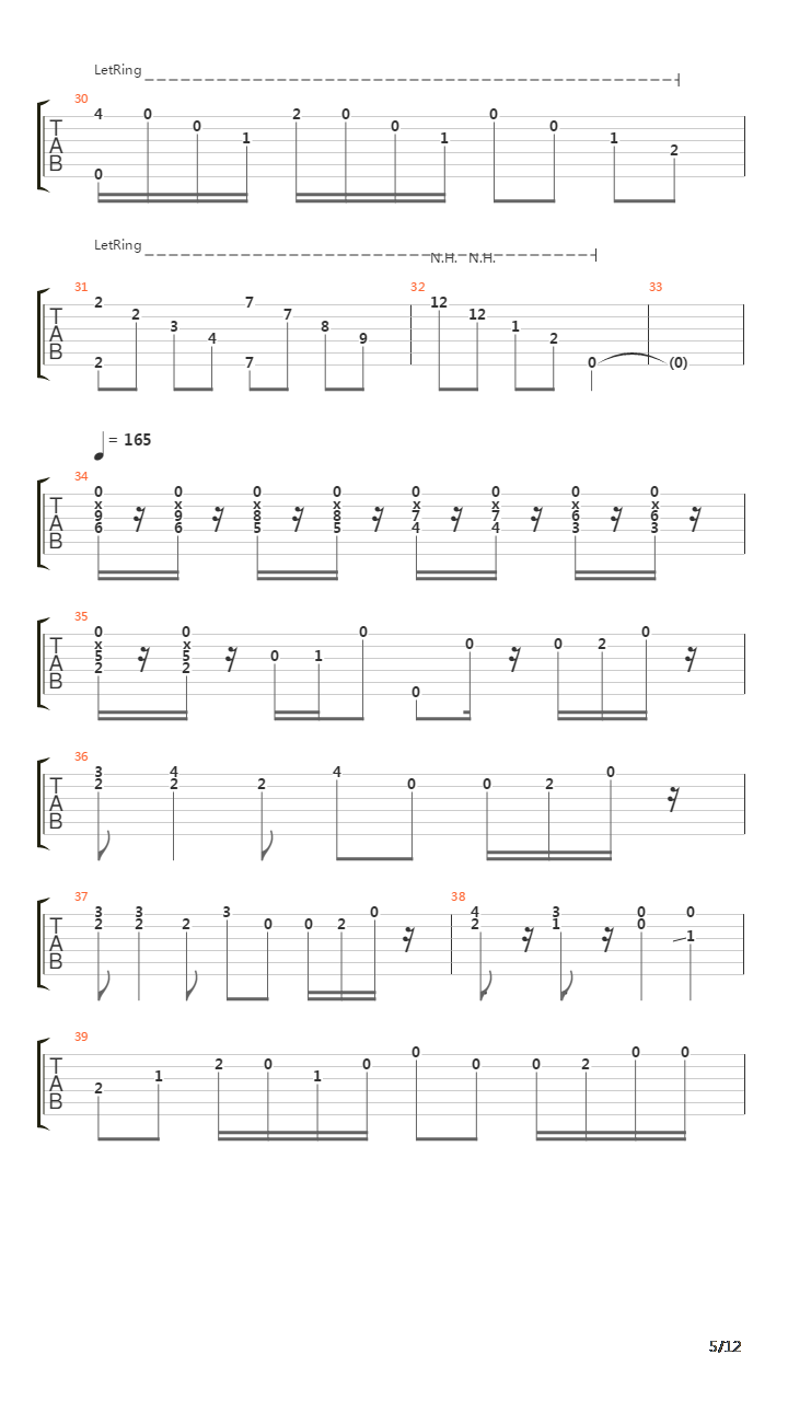 Steel Guitar Rag吉他谱