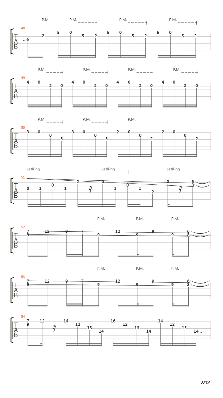 Steel Guitar Rag吉他谱