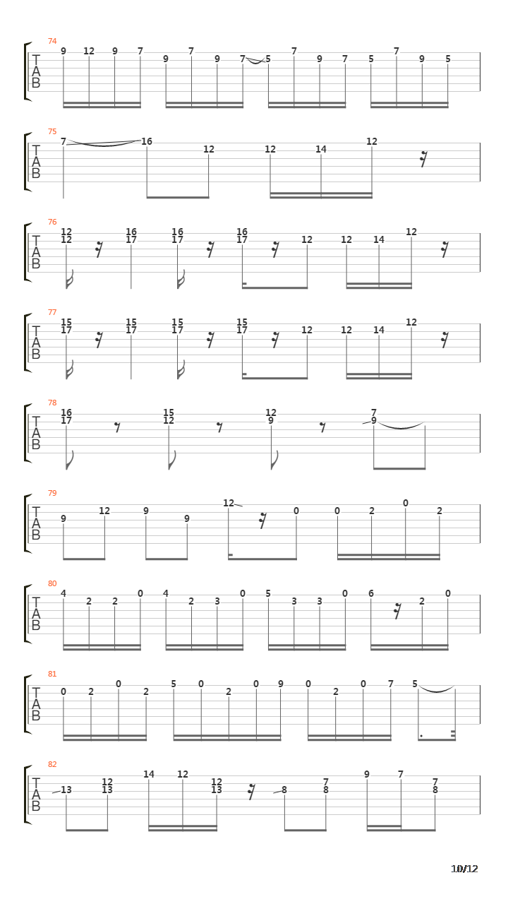 Steel Guitar Rag吉他谱