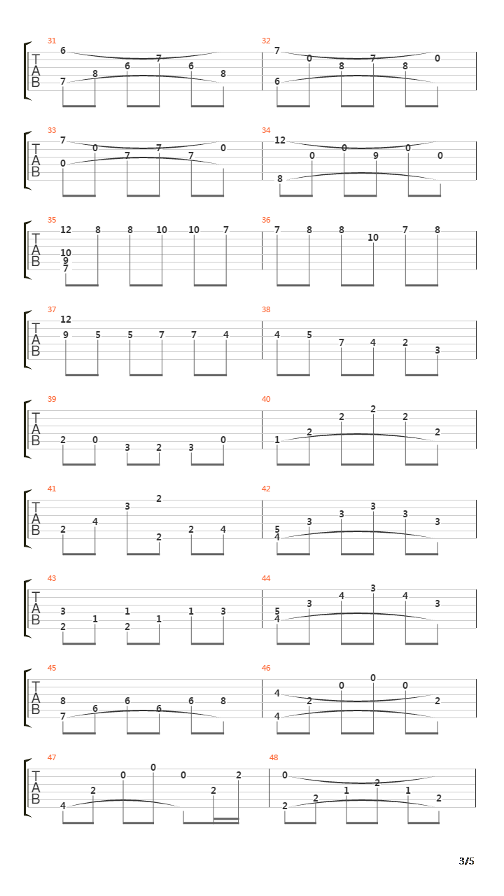 Cavatina(卡伐蒂娜)吉他谱