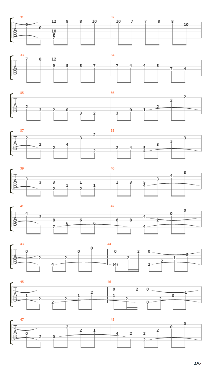 Cavatina(卡伐蒂娜)吉他谱