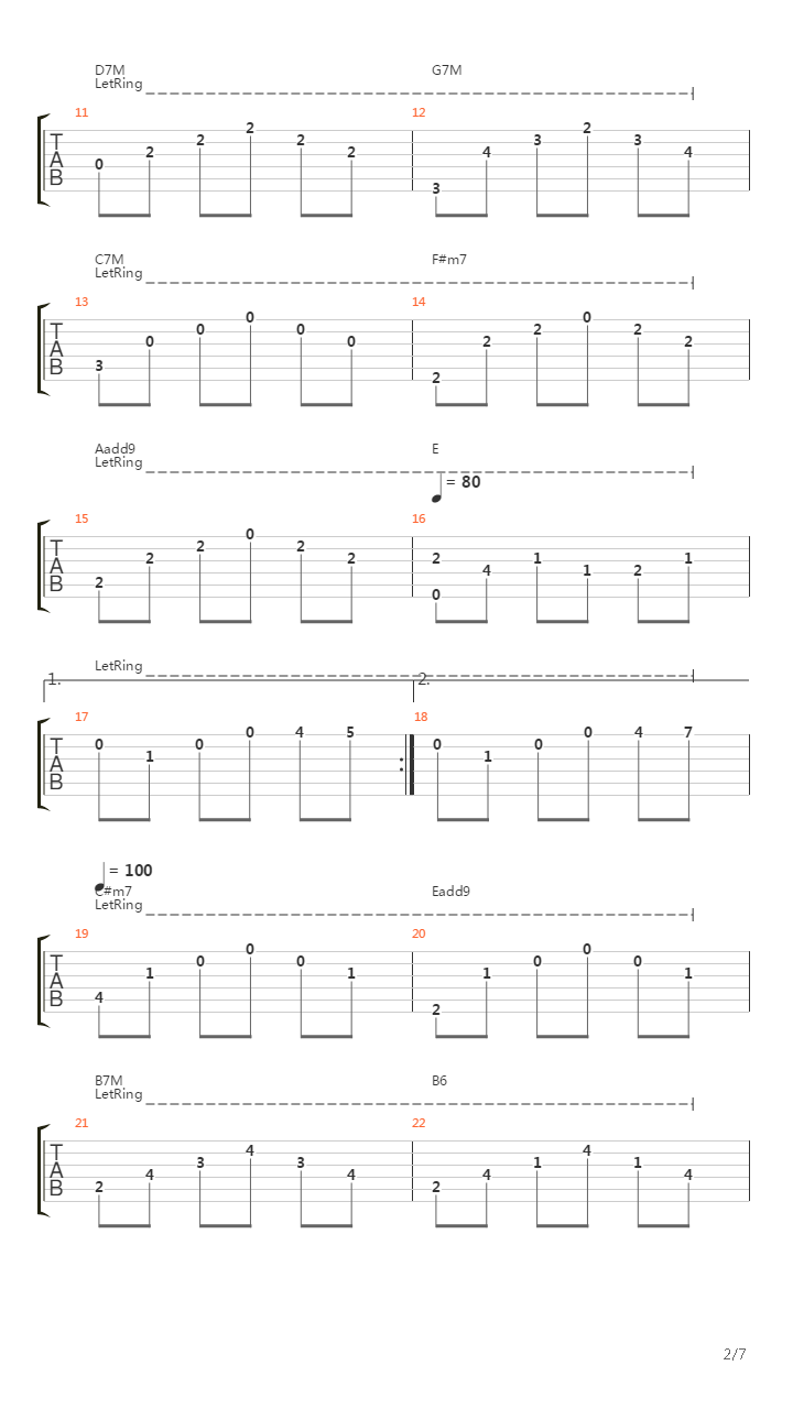 Cavatina(卡伐蒂娜)吉他谱