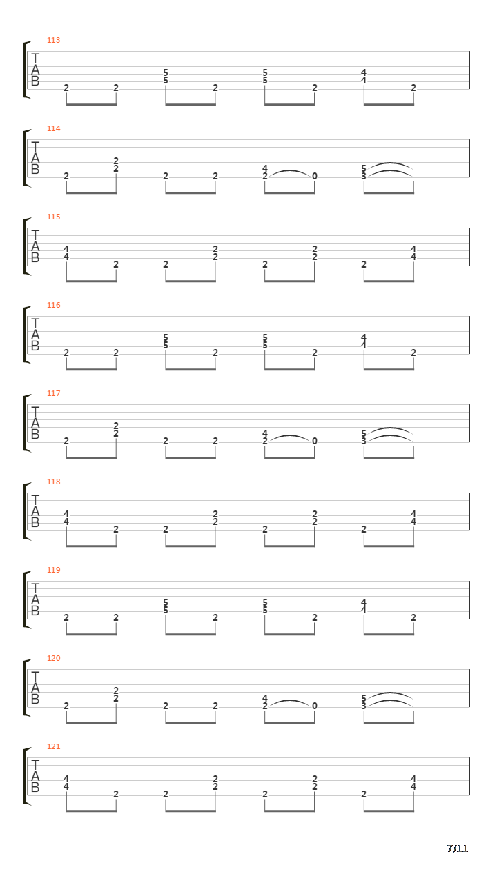 Bullet Train吉他谱