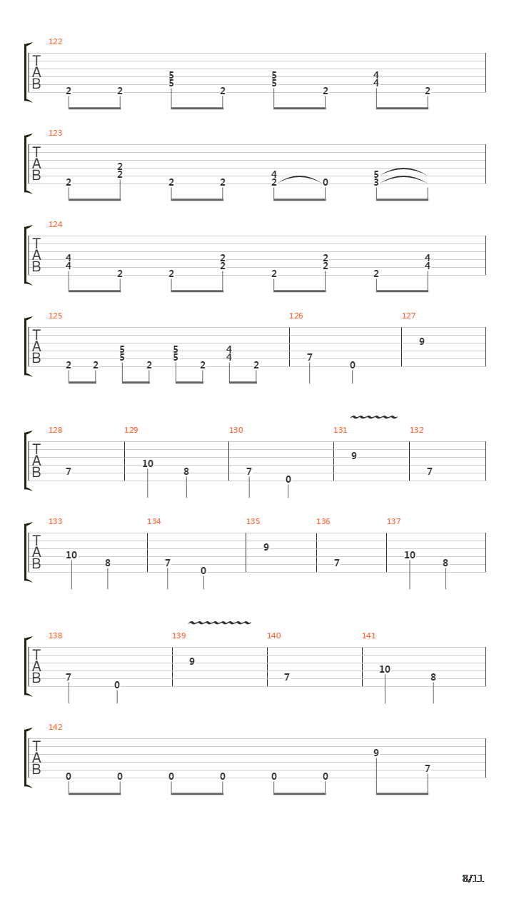 Bullet Train吉他谱