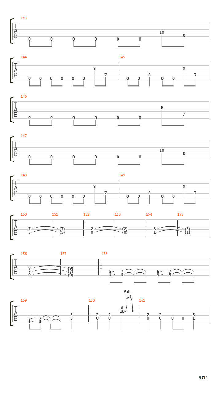 Bullet Train吉他谱