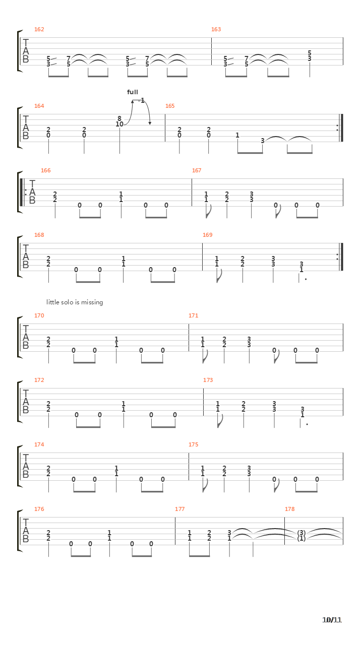 Bullet Train吉他谱