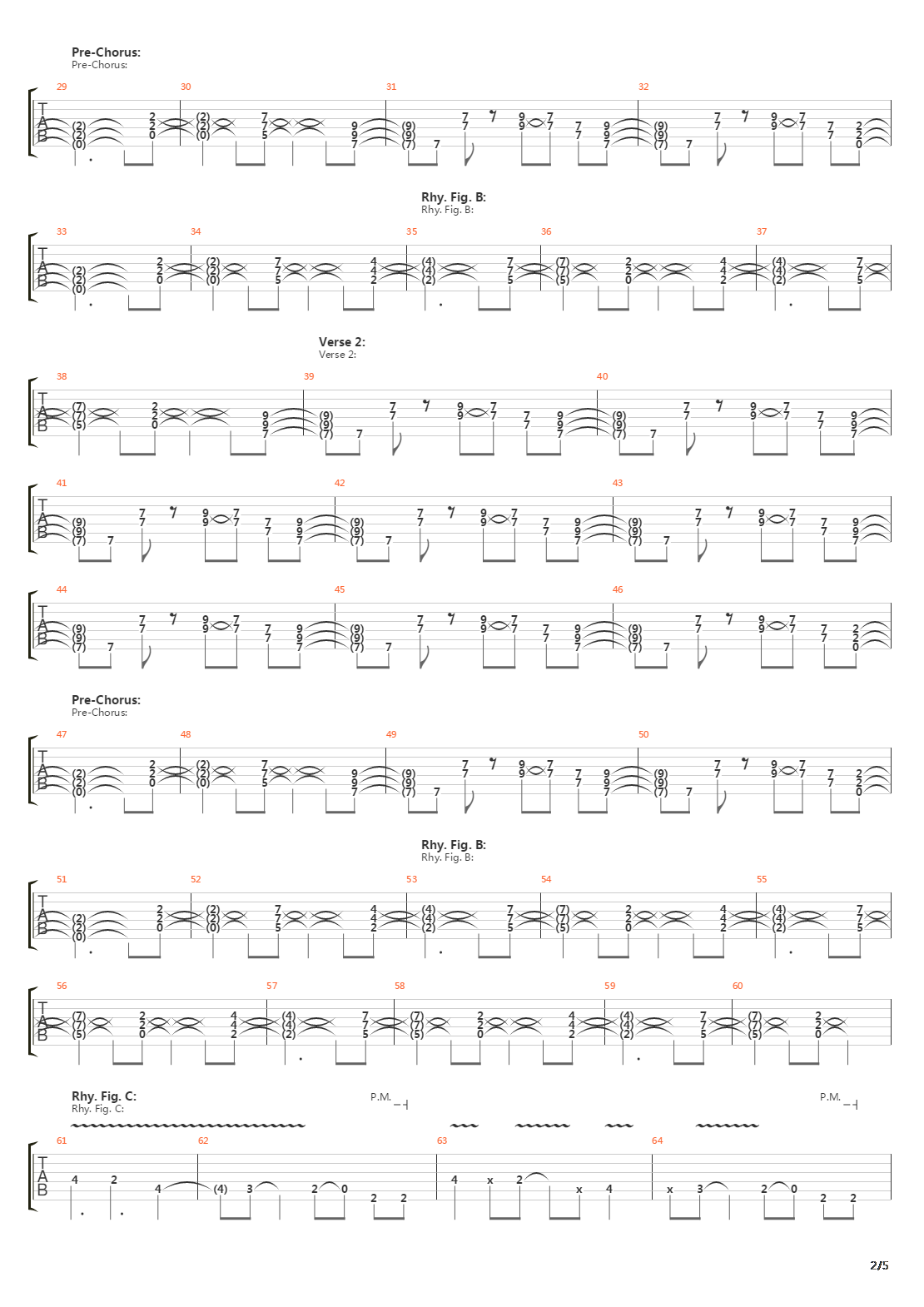 Riding On The Wind吉他谱