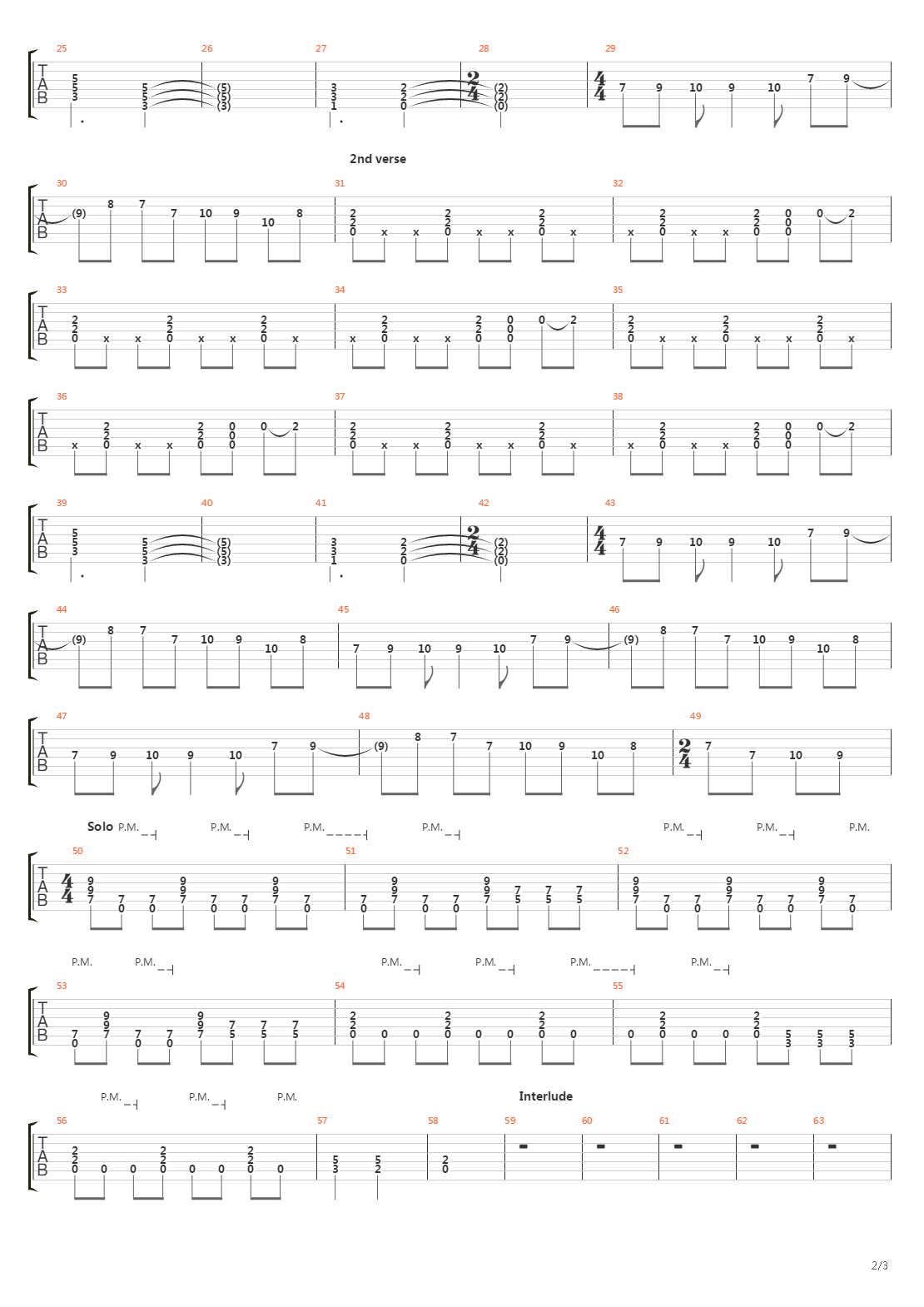 The Ripper吉他谱