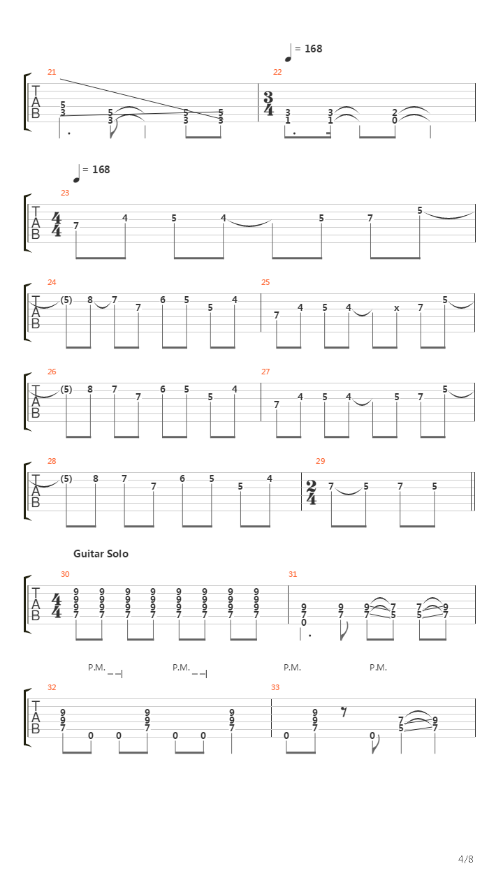 The Ripper吉他谱