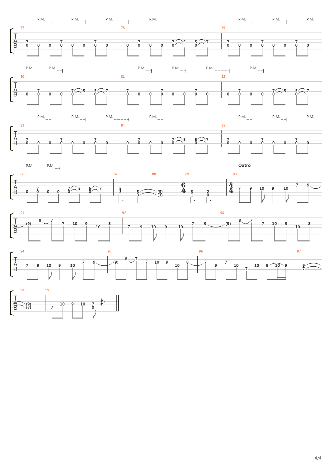 The Ripper吉他谱