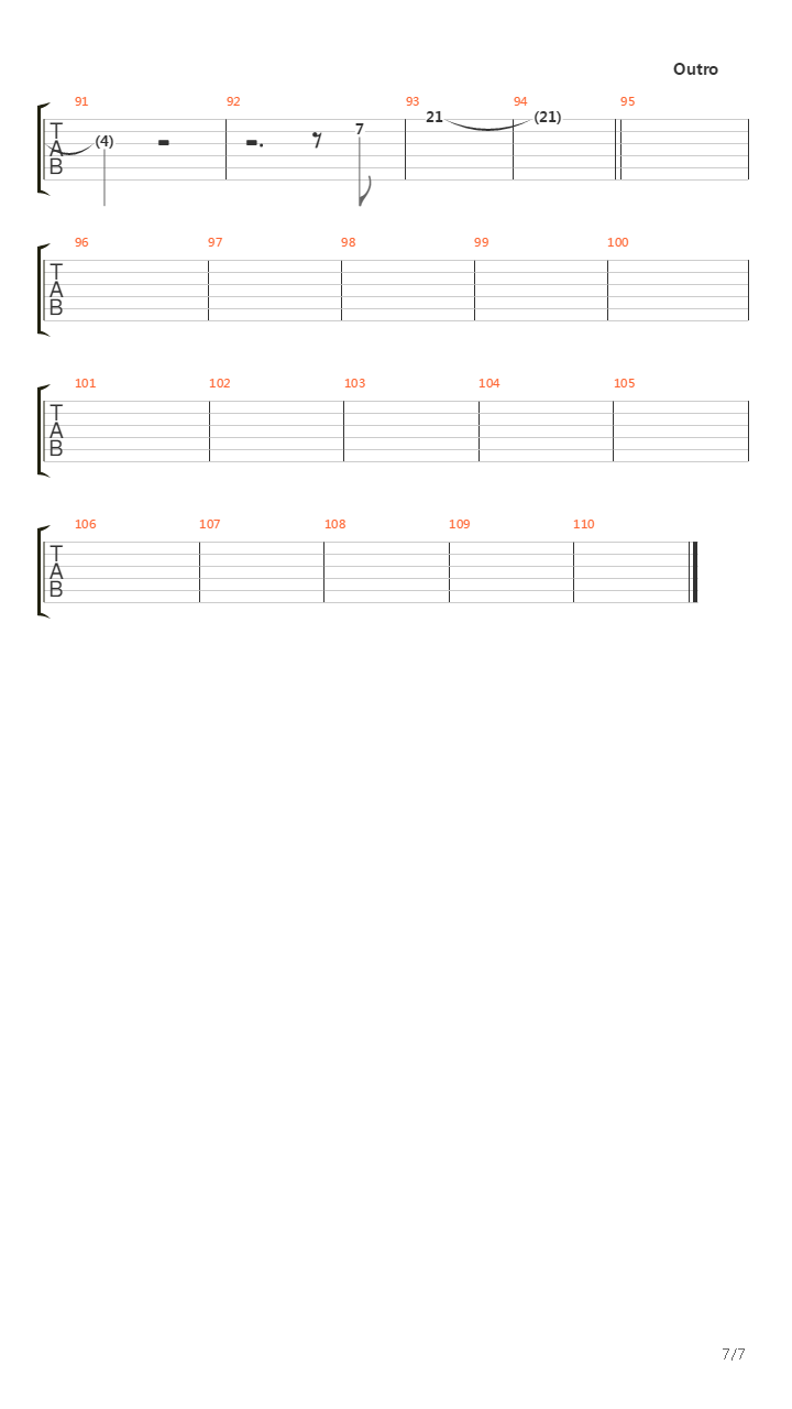 Turning Circles吉他谱