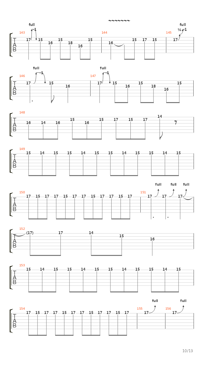Tyrant吉他谱