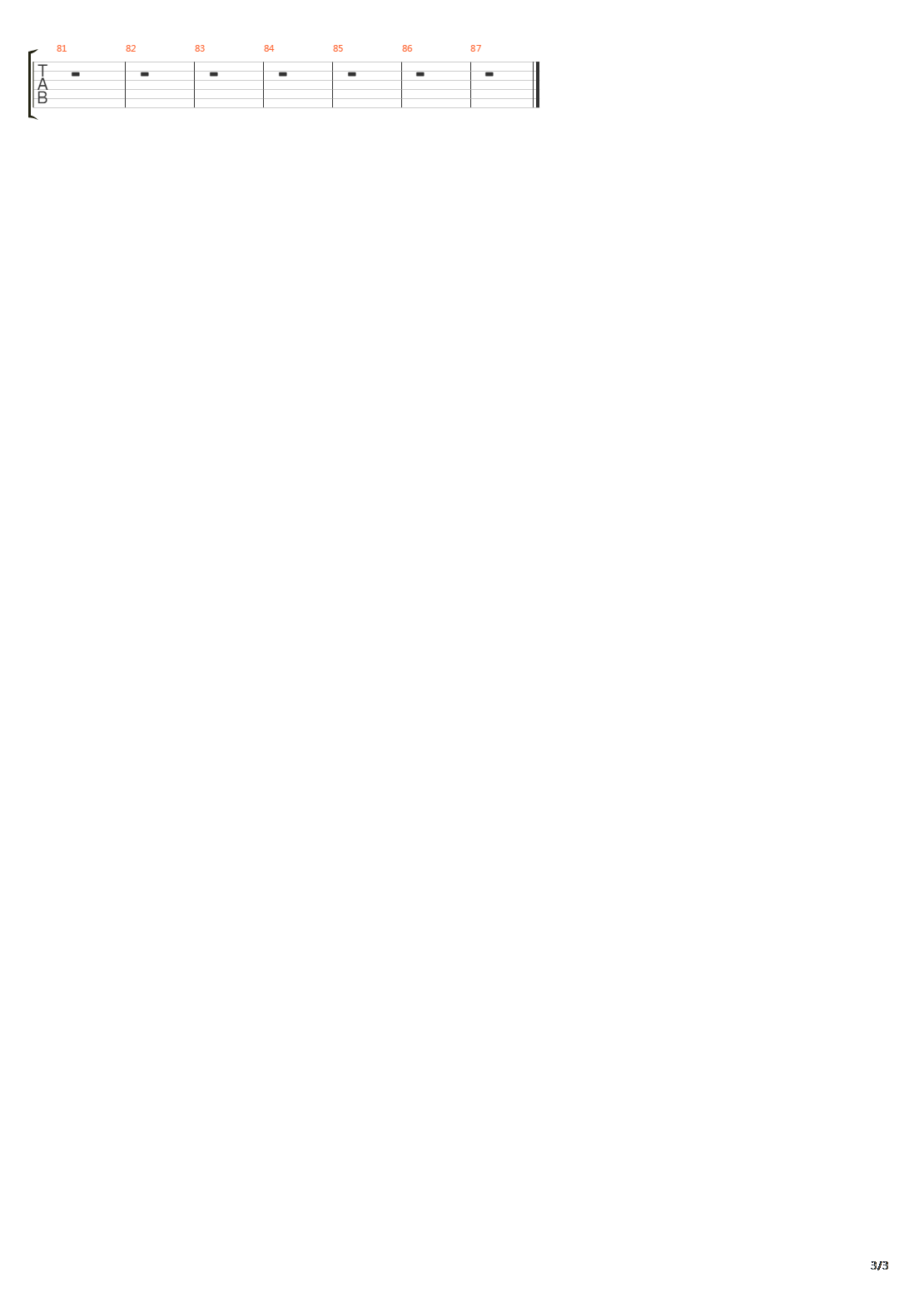 Psychopolis吉他谱