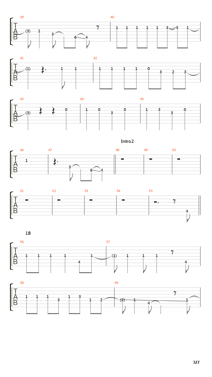 马路须加学园主题曲 - 马路须加Rock·N`Roll吉他谱