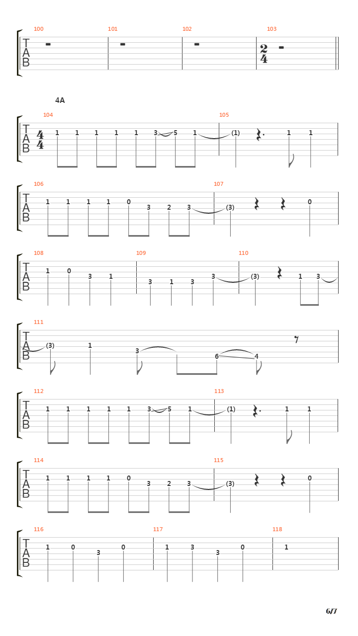 马路须加学园主题曲 - 马路须加Rock·N`Roll吉他谱