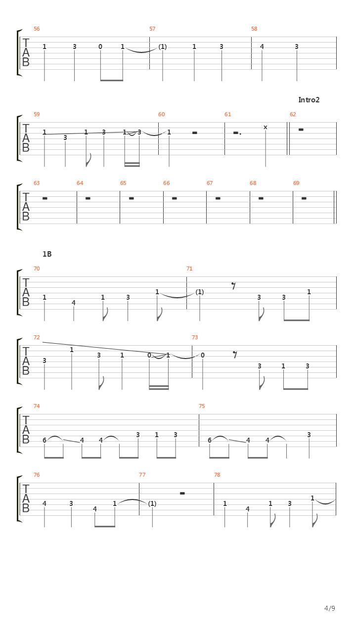 真夏のSounds good吉他谱