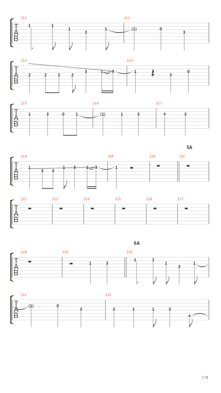 真夏のSounds good吉他谱